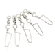 thumbnail image 5 of Cojinetes De Bolas De Pesca Giratorios, Rotación De 360 ​​grados, Giratorios De Acero Inoxidable, 20 Piezas De Bloqueo Rápido A Prueba De Corrosión Para Pesca En Tierra Para ANGGREK Otros, 5 of 8