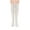 White, variant on Spencer 2 Pairs Thigh High Socks for Women over the Knee High Socks Long Boot Stockings Leg Warmers for Girls One Size, Black