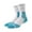 white-blue, variant on Thick Padded Compression Basketball Athletic Long Socks, Performance Athletic Socks