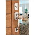 thumbnail image 6 of BALDWIN Prestige Nautica Single Cylinder Satin Nickel Door Handleset with Tobin Door Handle Featuring SmartKey Security, 6 of 7