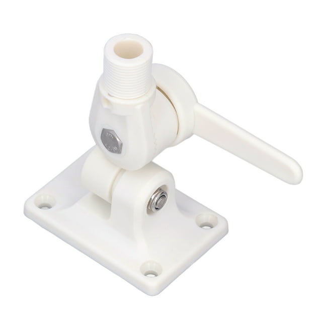 Base De Trinquete Para Barco, Soporte De Antena Marina, Amplia Aplicación, ABS Ajustable, Eje Dual De Alta Resistencia Para Yates