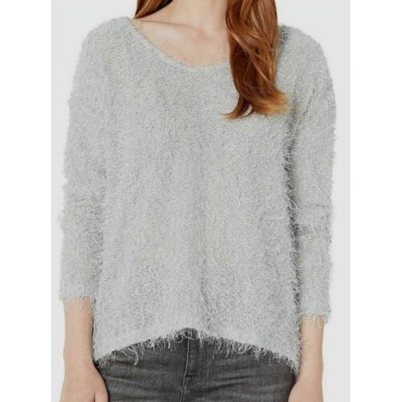 Tribal Women's V-Neck Long-Sleeve Casual T-Shirt Top, Smoke, XXL