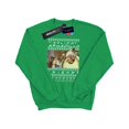 thumbnail image 1 of Friends Mens Fair Isle Holiday Armadillo Sweatshirt, 1 of 3