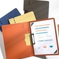 thumbnail image 3 of 5 Pcs Single Clip A4 Folder Multifunction Can Be Folded Writing Pad Data Storage Office Supplies, 3 of 7