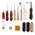 thumbnail image 4 of Leather Working Kit, Sewing Leather , Cloth, Paper or Other Items Ideal for Custom Leather Works Leather Tool Set  for Sewing Leather, 4 of 8