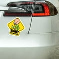 thumbnail image 2 of Reflective Waterproof Baby on Board Pattern Sticker Decal, 2 of 8
