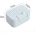 thumbnail image 3 of 3 Cajas De Jabón, Caja De Almacenamiento De Jabón De Viaje Portátil, Material De Pp De Protección Ambiental De Secado Rápido Adecuado Para El Hogar, Baño, Senderismo, Viajes. Afortunado Sencillez, 3 of 4