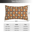 thumbnail image 2 of Kdxio Cotton Pillow Cases Pillowcases,Soft and Breathable Bedroom Pillow Cases-Squirrel And Maple Leaves, 2 of 8