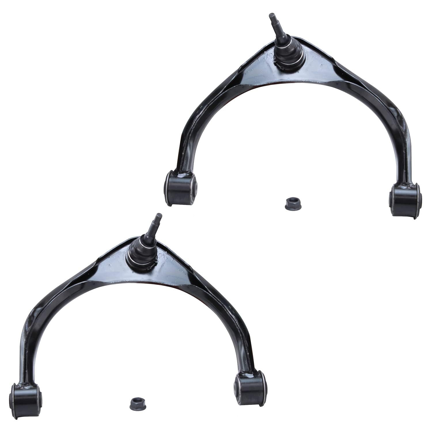 Detroit Axle - Front 10pc Suspension Kit for 4WD 2009-2012 Dodge Ram 1500, 2009 2010 2011 2012, 2 Upper Control Arms w/Ball Joints 4 Tie Rods 2 Sway Bars 2 Boots Replacement 5 Lugs