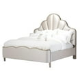 thumbnail image 5 of Michael Amini Malibu Crest Cal. King Scalloped Panel Bed - Porcelain/Chardonnay, 5 of 13