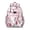 Pioneer Flower Floral, variant on Pioneer Flower Floral Print Pattern Backpack for School,Cute School Bag,Schoolbag with Adjustable Shoulder Straps & Padded Back,15.25"x11.5"x5.25"