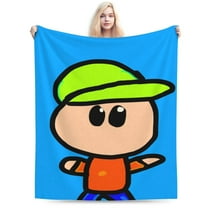 Stumble Guys Cartoon Blanket, Ultra Soft Cozy Luxury Fleece Throw Blanket For Couch Bed Sofa, All Season Warm Flannel Blankets Bedding for Kids Boys Girls 60"x50"