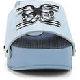 thumbnail image 5 of Sam Edelman Francina Pale Blue Platform Slip On Slide Block Heeled Mule Sandals (PALE BLUE, 9), 5 of 6
