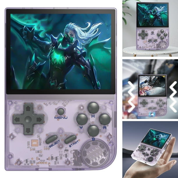 Consola Videojuegos Retro Hugtrwg RG35XX 64GB Pantalla IPS 3.5 Pulgadas
