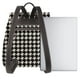 thumbnail image 3 of Fotbe Black and white houndstooth Mochila Bolso con Estampado para Mujer, Mochila Antirrobo de Nylon Impermeable, Bolsa Ligera de Hombro, 3 of 4