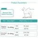 thumbnail image 5 of Correa elástica de cuerda resistente para perros grandes y medianos con antitirones para absorción de impactos, sin correa reflectante para exteriores Ormromra 2034534-4, 5 of 9