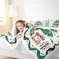 thumbnail image 4 of jejeloiu Chic Xmas Tree Bedding Comforter Set,Merry Christmas Gifts Twin Comforter Sets,Happy New Year Bedding Set For Teens,Luxury Bedroom Decor Reversible,2 Pieces, 4 of 8