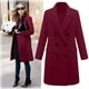 thumbnail image 1 of Puntoco abrigo de mujer moda mujer manga larga frente abierto prendas de vestir exteriores sueltas blusa sólida abrigo tops blusa con botones liquidación de Navidad Puntoco Puntoco-1227, 1 of 6