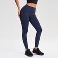 thumbnail image 5 of WAYUTE Womens Leggings High Waisted Casual Stretchy Fit Solid Color Trousers with Pockets for Sports Running, 5 of 7
