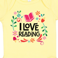 thumbnail image 4 of Inktastic Book Lover I Love Reading Girls Baby Bodysuit, 4 of 5