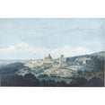 thumbnail image 3 of Thomas Jones 14x11 Black Modern Framed Museum Art Print Titled - Larici from the Convent of the Galoro (1777), 3 of 5