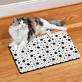 thumbnail image 2 of Dog Food Mat Space Galaxy Astronaut Planet Starry Night Cosmos Pet Feeding Mat Absorbent Waterproof Non-Slip Durable, 2 of 6