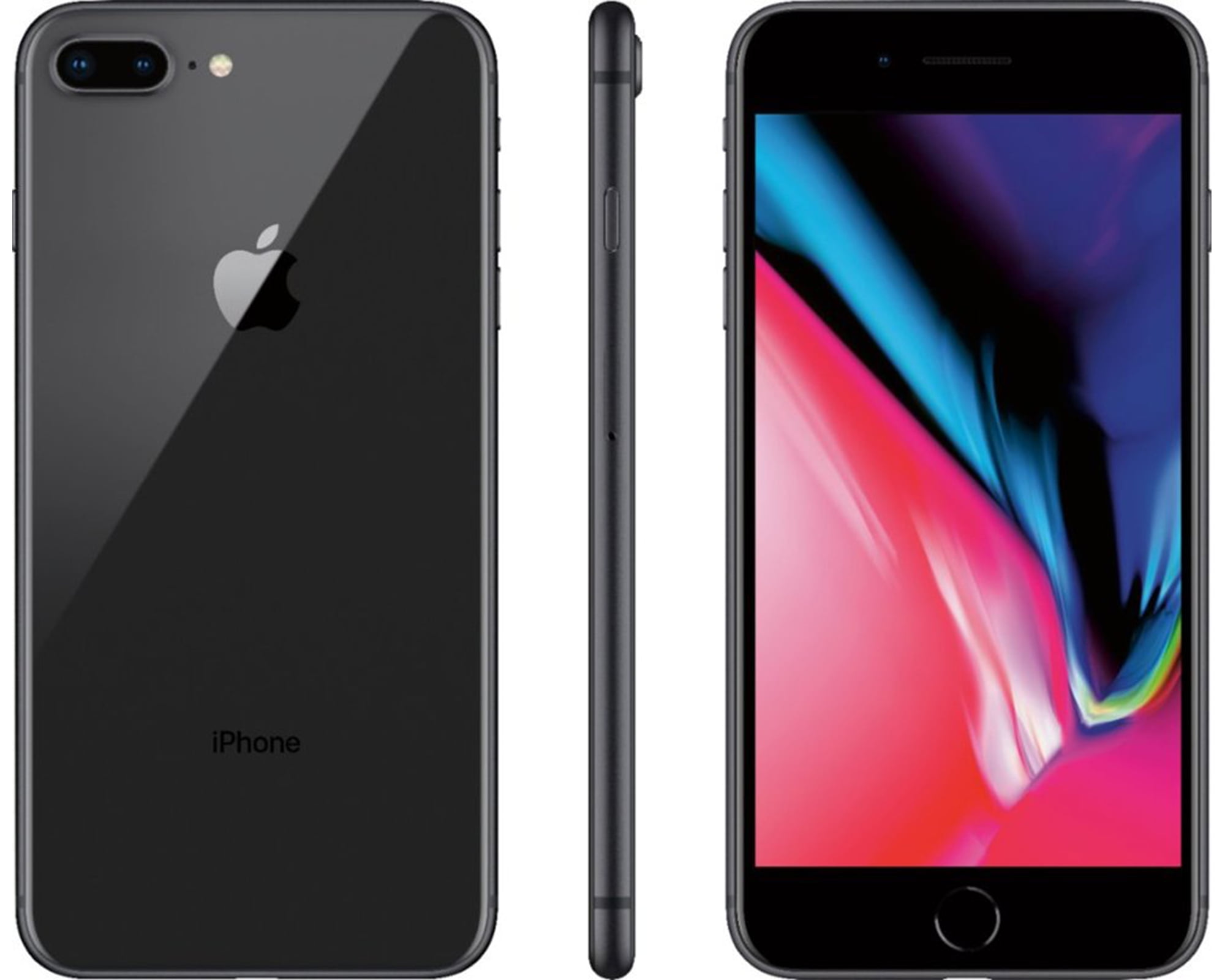 Apple - kgm1999iPhone 8 Plus Space Gray 64 GB Apple Pre Owned iPhone 8 Plus 64GB Phone (Unlocked) Space