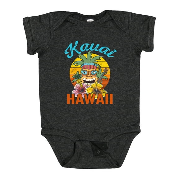 Inktastic Kauai Hawaii Vacation Tiki Boys or Girls Baby Bodysuit