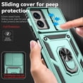 thumbnail image 4 of for Motorola Moto G Power 5G 2024 Case with Slide Camera Cover HD Screen Protector [Military Grade Drop Tested] Magnetic Ring Holder Kickstand Protective Phone Case for Moto G Power 5G 2024,Dark Green, 4 of 17