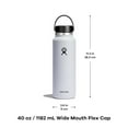 thumbnail image 4 of Hydro Flask Wide Mouth Bottle with Flex cap, 4 of 7