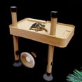 thumbnail image 4 of Turtle Basking Platform Dock Tank Aquarium with Suction Cup Ramp Ladder Floating Island Climbing Shelf Rest Patio Accessories Ref: 8539, 4 of 5