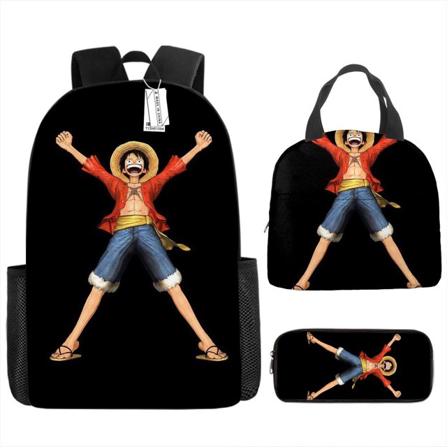 Nautical King Schoolbag, Luffy Backpack, Student Backpack-week