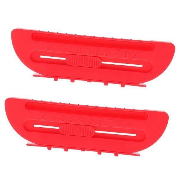 2x 2 Pedazos de Puerta de Portería de Hockey de Aire Pieza de Recambio de ejercicio Cola Portería de Air Hockey
