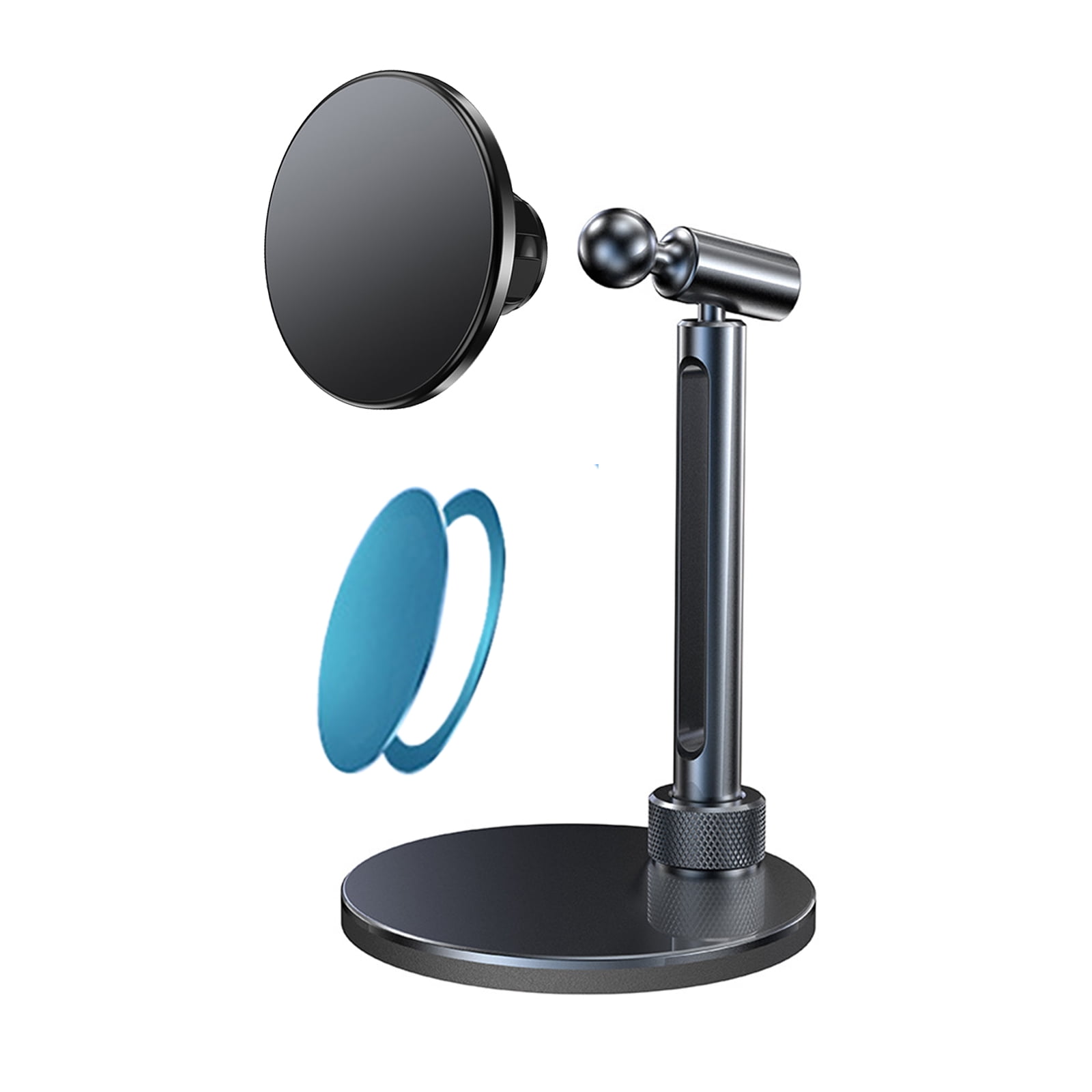 Portable Detachable Phone Holder Stand With Heavy Base And Slip Resistant Feet For Desktop Use Stable Watching