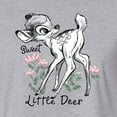 thumbnail image 3 of Bambi - Sweet Little Deer - Juniors Cropped Cotton Blend T-Shirt, 3 of 5