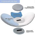 thumbnail image 3 of Lumbar Pillow For Sleeping, Adjustable Height 3d Lower Back Support Pillow Waist Gift, 3 of 5