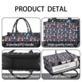 thumbnail image 4 of Large Capacity Tote Bag,Dark Blue Little Princess Pattern Handbag Fashion Luxury Tote Bag,15.7"x13"x 5.1" Inches,Laptop Compatible, 4 of 6