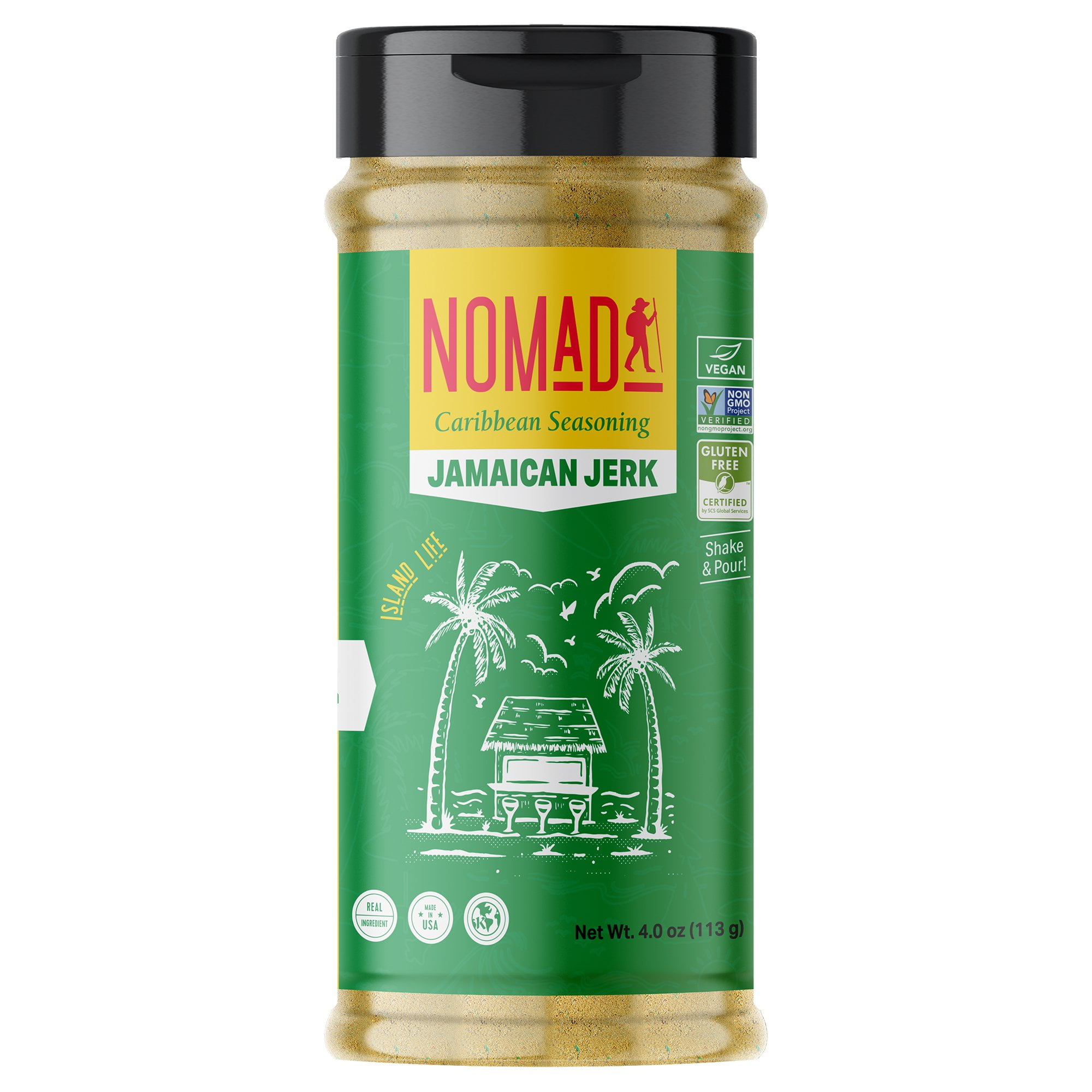(2 pack) Nomad, Jamaican Jerk, 4.0 Oz