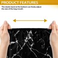 thumbnail image 7 of Yuyamidu Black Marble Print Electric Tongue Jack Cover, 300D Polyester RV Jack Cover RV Electric Jack Cover Camper Travel Trailer Jack Cover for Outside Protection, 7 of 7