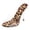 Coffee, variant on Women Clear Pointed Toe Sandals Transparent Strap High Heel Slip on Slides Ladies Outodoor Walking Stiletto Shoes Brown 9