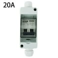 thumbnail image 4 of Pv Isolator Switch Dc/Ac 30A Ip65 Disconnect Circuit Breaker For Solar Panels 20A, 4 of 10