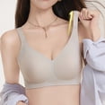 thumbnail image 3 of Vrorvz Plus Size Bras for Women Wireless Push up Bra Adjustable Straps Bralette Breathable Comfortable Tops, 3 of 4