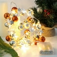 thumbnail image 1 of 2m 20 LED Copper Wire Bell String Light Christmas Lamp Outdoor Bedroom Decor, 1 of 8
