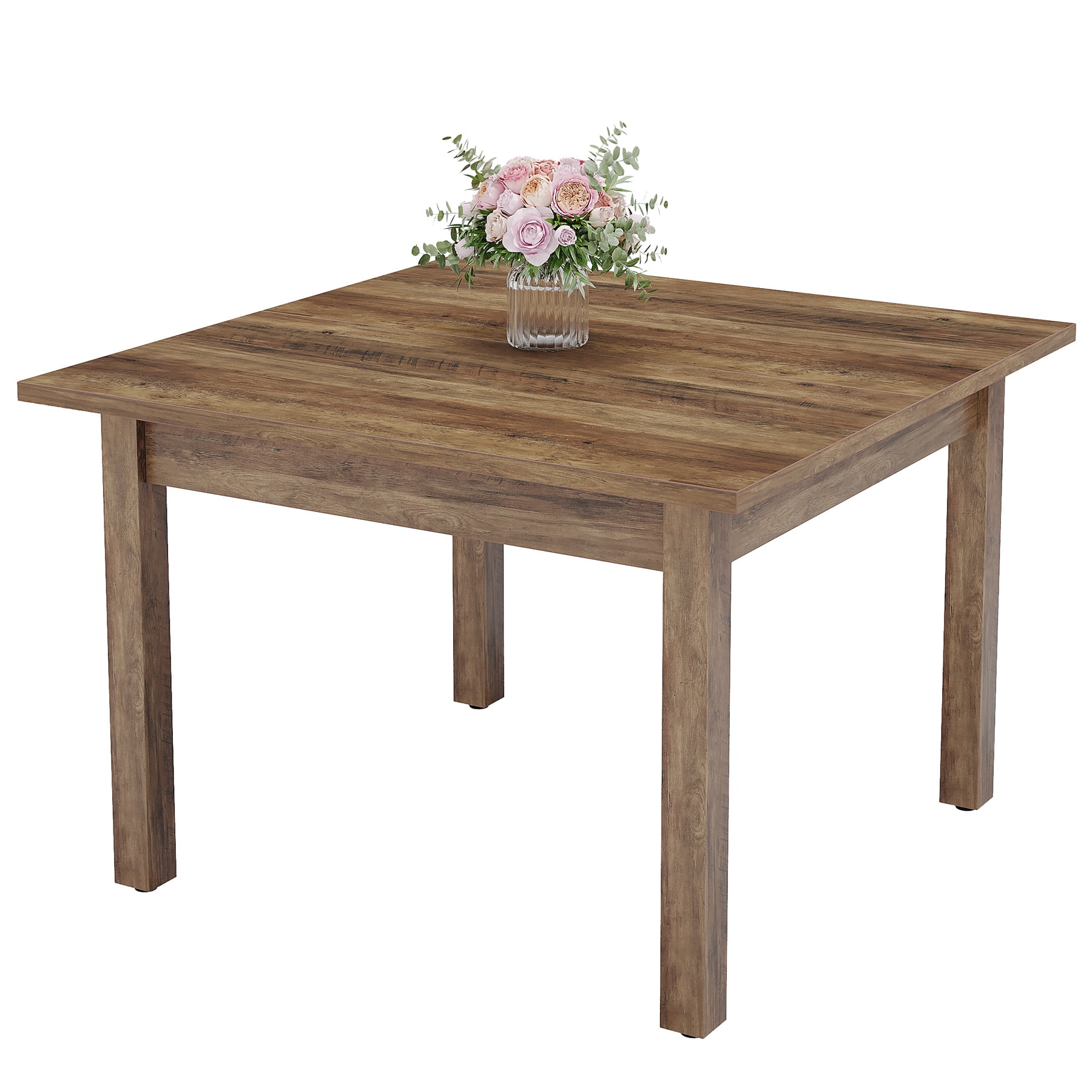 Fnova 40" Executive Desk, Dining Table for 4 People, Modern Farmhouse Wooden Kitchen Table, Large Office Computer Desk for Home Office (Chairs Not Included)