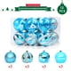 thumbnail image 1 of Bola colgante de Navidad Bola pintada 6cm 12PCS para adornos de Navidad Decoración del árbol de Navidad Deco Home, 1 of 8
