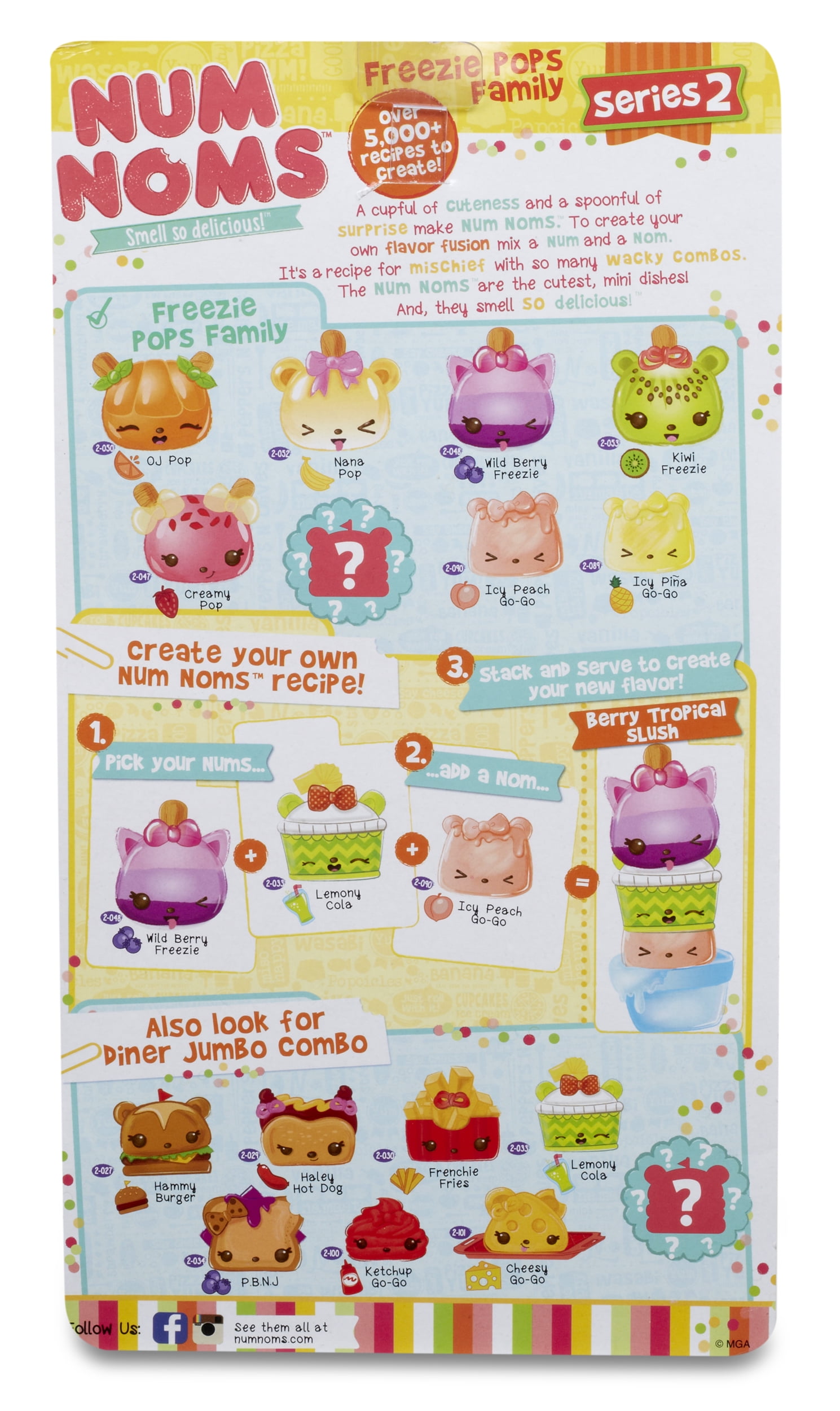 NUM NOMS Deluxe Jelly Bean Playset Series 2 Gift Box - Walmart.com