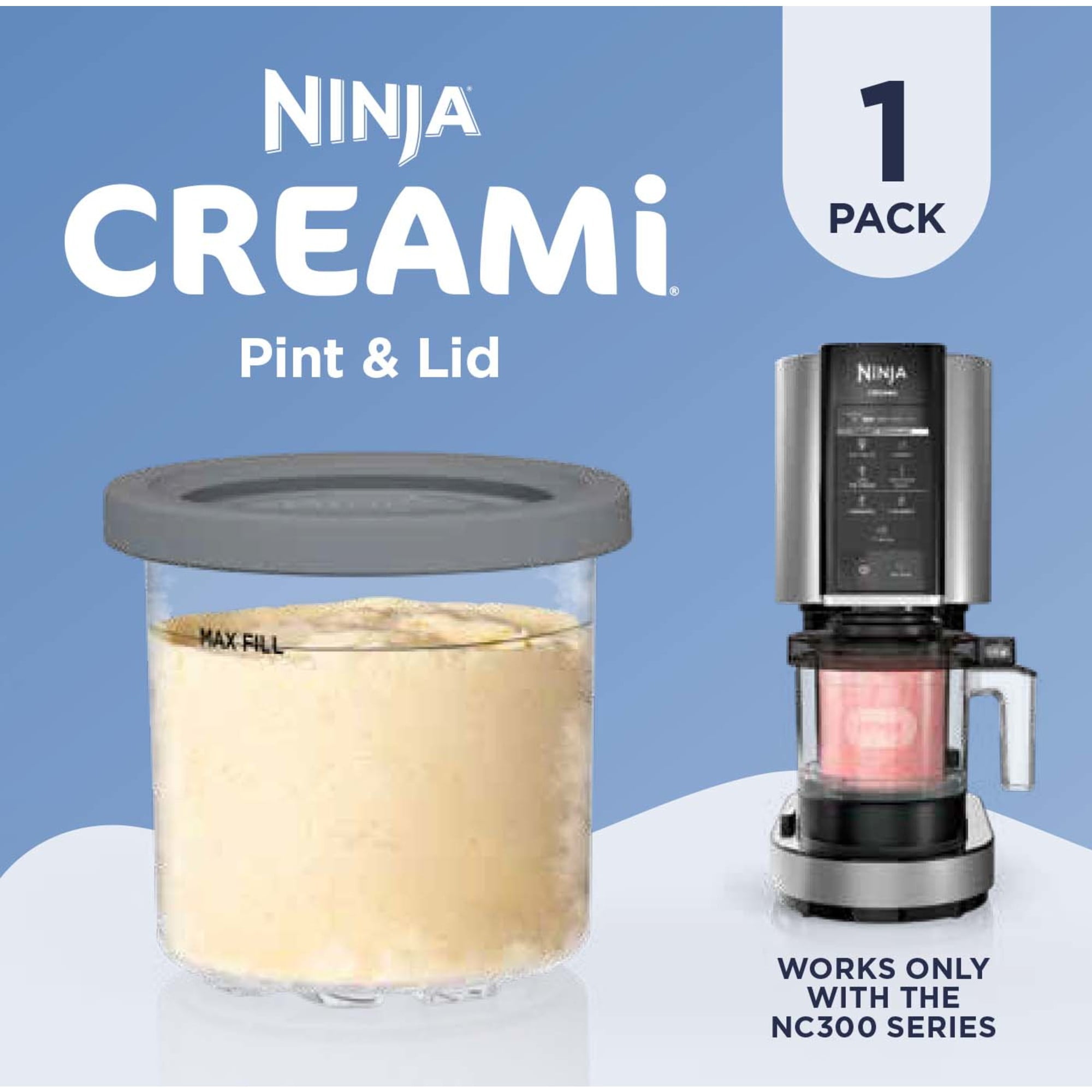 キッチン家電 Ninja CreamI NC300 Amazon.com: Ninja CREAMi Ice Cream Maker, 5 One-Touch
