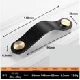 thumbnail image 5 of 6 Pack Soft Genuine Leather Drawer Pulls Handle,Wardrobe Cabinets Kitchen Closet Knobs Door Pulls Handles knobs, 5 of 5