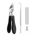 thumbnail image 1 of Up to 50% Off Personal Care and Beauty Clearance!Powder Die-casting Nail Clippers Super Nail Scissors Deep Nail Groove Special Large Opening Three-piece Set Pointed Nail Clippers, Gifts for Women, 1 of 6