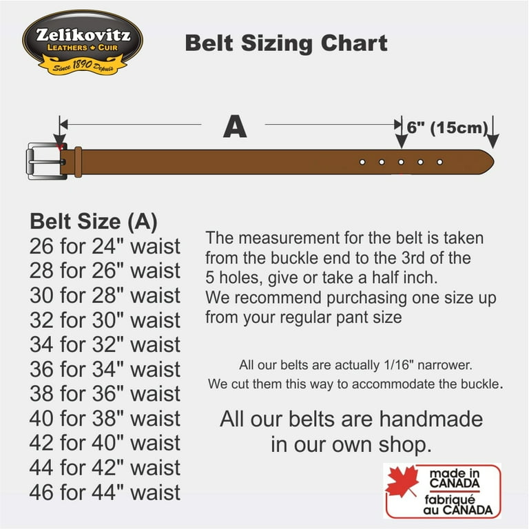 Western Belt Men's Belt Size For 32 Waist VONMELLI Western